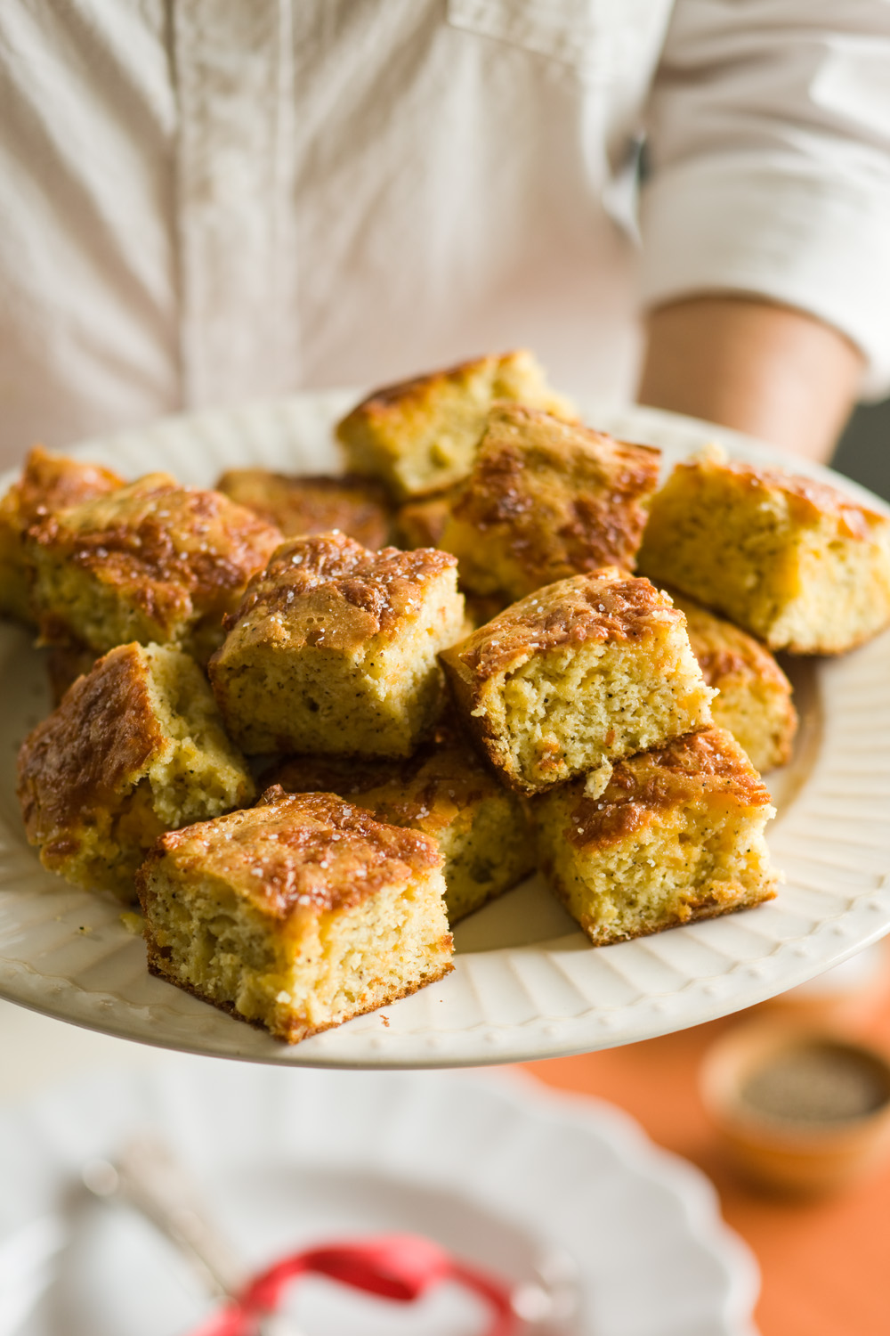 Cheese And Black Pepper Cornbread Recipe - Spry Living