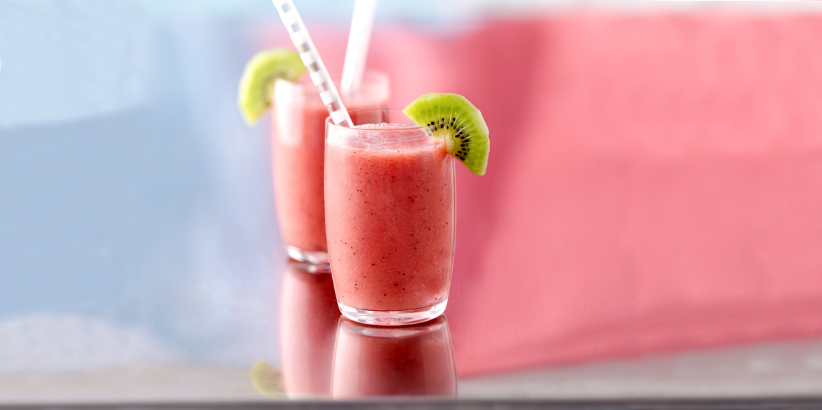 Watermelon-Kiwi-Banana Smoothie Recipe - Spry Living